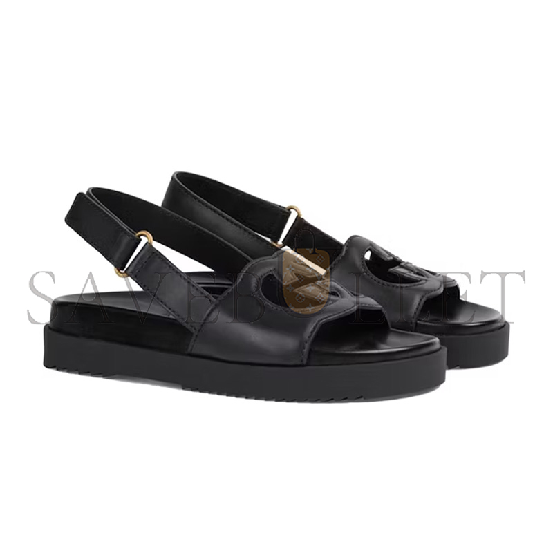 GUCCI INTERLOCKING G SANDALS 738687